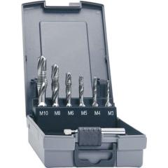 Kombigewindebohrersatz DIN 3126 M3-M10 7tlg.HSSG Ku.-Kass.TECWERK