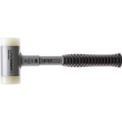 Schonhammer SUPERCRAFT L.300mm Kopf-D.40mm rückschlagfrei hart Nyl. weiß HALDER