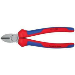 Seitenschneider L.180mm Kopf pol.Comfort-Griffe max.2,5mm KNIPEX