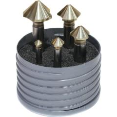 Kegelsenkersatz DIN 335C 90Grad EUC 6,3-25mm HSS spezial 5-tlg.Ku.-Box BECK