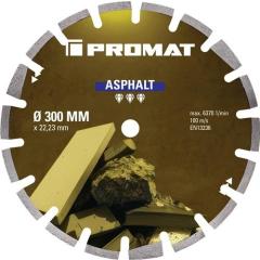 Diamanttrennscheibe ASPHALT D.350mm Bohr.20mm Seg.-H.10mm Seg.-S.3,2mm