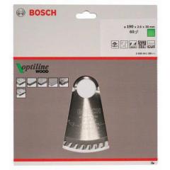 Kreissägeblatt PRO Wood AD 190mm Z.60 WZ Bohr.30mm Schnitt-B.2,6mm