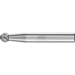 Frässtift KUD Ø 6 mm Kopf-L.5 mm Schaft-Ø 6 mm HM Verz.INOX PFERD