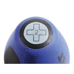 Schraubendreher Gr.PH 2 Klingen-L.100mm 3K-Griff 6KT Kl./Ans.TECWERK