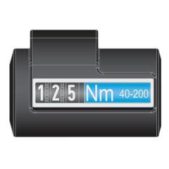 Drehmomentschlüssel 5122-2CLT 1/2 Zoll 40-200 Nm HAZET