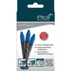 Signierkreide Classic ECO 591 blau unpapiert 12 St./Schachtel PICA