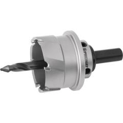 Lochsäge D.40mm Schnitt-T.20mm HM-bestückt m.Bohrer u.Feder TECWERK