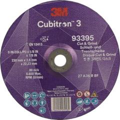 Schruppscheibe Cubitron™ 3 Cut and Grind D230xS3,2mmKörnung 36+ gekr.Cubitron™ 8 | 10 Stück