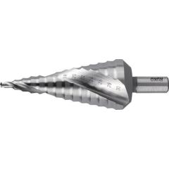Stufenbohrer Bohrber.4-30mm HSS-Co5 Spiralnut Z.2 Stufen 14 RUKO