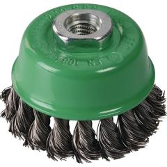 Topfbürste D.65mm Drahtstärke 0,35mm VA 12500min-¹ TECWERK