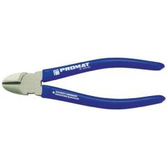 Seitenschneider L.160mm Kopf pol.Ku.-Überzug max.2mm TECWERK