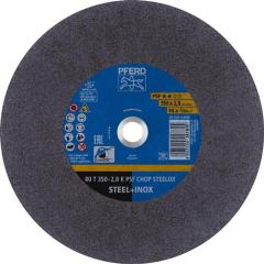 Trennscheibe PSF CHOP STEELOX D350x2,8mm ger.Stahl/INOX Bohr.25,4mm PFERD | 10 Stück