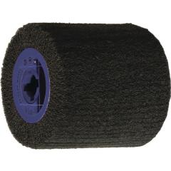 Satinierwalze Vlies 150 medium braun Ø110xB100mm 19mm TECWERK