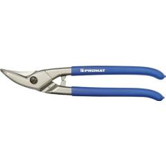 Lochschere Gesamt-L.250mm li.STA max.1mm VA max.0,5mm Qualitätsstahl Ku.-Überzug