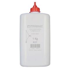 Schlagschnurkreide 1000g rot Ku.-Flasche TECWERK | 10 Stück