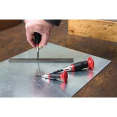 Automatikkörner L.130mm Schaft-Q.17mm 180-250 N m.Handschutz RENNSTEIG