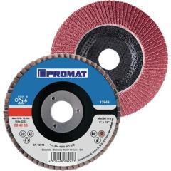 Fächerscheibe D.125mm K.120 kon.INOX CO TECWERK | 10 Stück