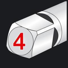 Handgewindebohrersatz DIN 352 M3-M12 21-tlg.HSS RUKO