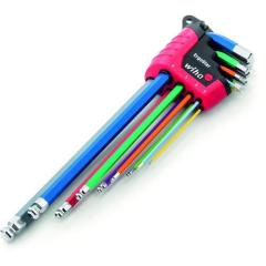 Sechskantwinkelschraubendrehersatz 369F 10-tlg.ErgoStar Hal.SW 1,5-10mm