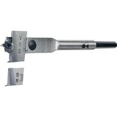 Zentrumbohrer Type 0500 Bohr- - Ø 15-45 mm- Länge 130 mm Schaft 6-kant FISCH-TOOLS