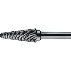 Frässtift KEL Ø 12 mm Kopf-L.32 mm Schaft-Ø 6 mm HM Verz.Kreuz TECWERK