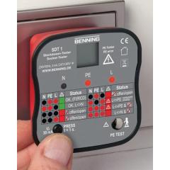 Steckdosentester SDT 1 z.Prüfung v.Schutzkon.steckd.BENNING