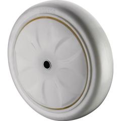 Ersatzrad D.150mm Trgf.650kg Ku.weiß Achs-D.12,5mm Nabenl.59mm BS ROLLEN