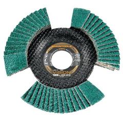 Fächerscheibe LSZ F VISION D.125mm K.40 kon.INOX ZK RHODIUS | 10 Stück