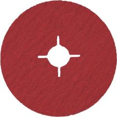 Fiberscheibe D.125mm K.60 INOX Keramikkorn TECWERK | 25 Stück