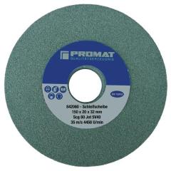 Schleifbockscheibe Ø150xB25x32mm 80 Form A SCg TECWERK