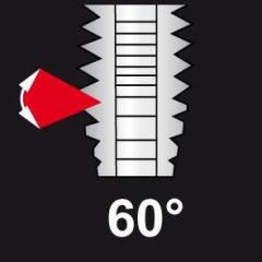 Handgewindebohrersatz DIN 352 M3-M12 21-tlg.HSS RUKO