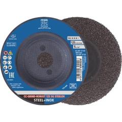 Schleifscheibe CC-GRIND-ROBUST SG STEELOX D125xSmm STA/VA Bohr.22,23mm PFERD | 10 Stück