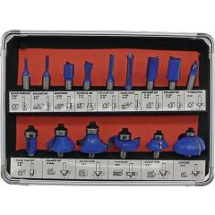 HM-Oberfräserkassette 973CT15A 15-tlg.Schaft-D.8mm HM FISCH-TOOLS