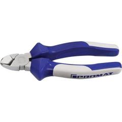 Seitenschneider L.180mm Kopf verchr.Mehrkomp.-Hüllen TECWERK