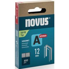 Feindrahtklammer A Typ 53 Klammer-B.11,3mm 12mm 0,75mm superhart 800 St.NOVUS