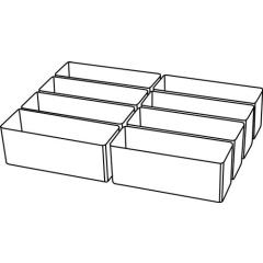 Einteilungset A 9-2 B39xT109xH47mm 8-tlg.