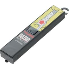 Abbrechklinge RAZAR BLACK L100xB18xS0,5mm 7 Sollbruchstellen 10 St./SB-Karte