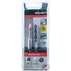 Feinsteinzeugfliesenbohrerset C PROTECTOR D.8mm 2 St./Set ALPEN
