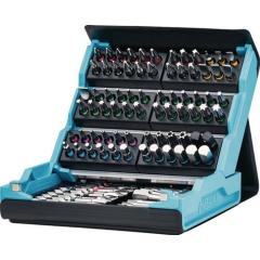 Bitsortiment SmartCase 2200SC-3 96-tlg.Schlitz/PH/PZ/TX/TX m.Zapfen/Innen-6Kt.