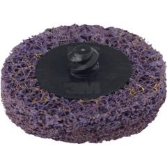 Grobreinigungsscheibe Scotch Brite™ BF-DR D.76,2mm medium violett 3M | 25 Stück