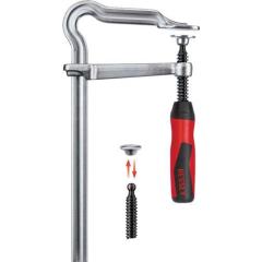 Ganzstahlschraubzwinge OMEGA Spann-W.200mm A.100mm 2-K-Griff BESSEY