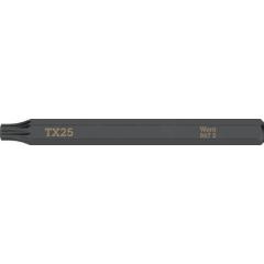 Bit 867 S TORX 25x70 mm | 1/4 Zoll TORX 25x70 mm | Länge 70 mm | WERA | 5 Stück