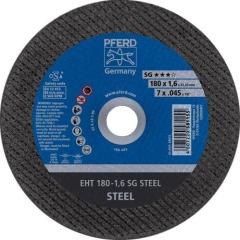 Trennscheibe SG STEEL D180x1,6mm ger.STA Bohr.22,23mm PFERD | 25 Stück