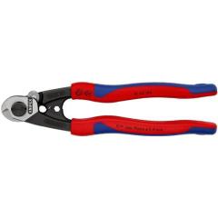 Drahtseilschere L.190mm pol.Mehrkomp.-Hüllen KNIPEX