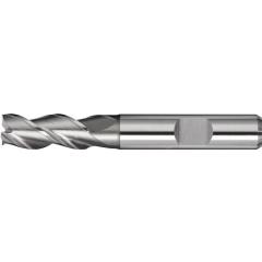 Bohrnutenfräser DIN 844 Typ W, Ø 4 mm HSS-Co8 Weldon Z.3 kurz TECWERK