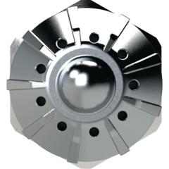 Runddüse AG Zink-Druckguss,Alu.L.41mm AD 17mm RIEGLER