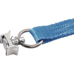 Zurrgurt DIN 12195-2 L.4m B.25mm m.Ratsche+Airlinebeschlag LC U 1500 daN TECWERK