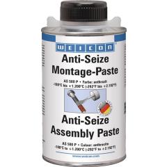 Montagepaste Anti-Seize 500g anthrazit Pinseldose WEICON | 12 Stück
