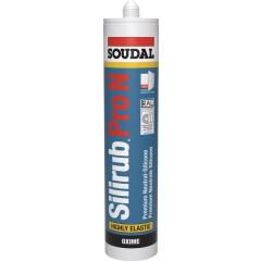 Silikondichtstoff Silirub ProN weiß 300ml Kartusche SOUDAL | 15 Stück