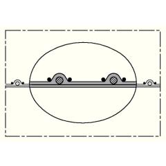 Absaug- u.Gebläseschlauch SIL 391 TWO ID 108mm AD 114,00mm 3mm L.4m Rl. | 4 Stück